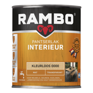 Rambo Interieur Lak Transparant Mat
