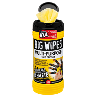 LINGETTES BIG WIPES - TOUS TRAVAUX