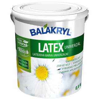 Bílá nátěrová hmota - Balakryl Latex univerzální