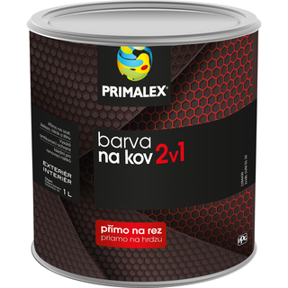 Krycí barva - Primalex 2v1 na kov báze