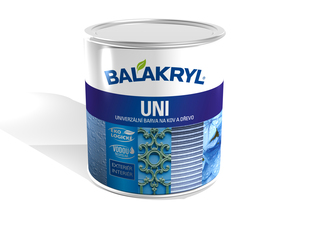 Univerzální barva na kov a dřevo- Balakryl Uni mat