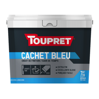 ENDUIT - CACHET BLEU PÂTE NFE (Seau 7 kg)