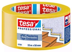 sPVC Plastering Tape Embossed 33m X 50mm